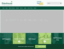 Tablet Screenshot of edenhousesolutions.co.uk